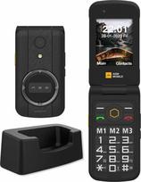 ip68 mobilieji telefonai - AGM M8 Flip 128GB Black (Juodas) - 2 nuotrauka