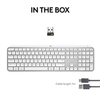 keyboard logitech mx keys s - Logitech MX Keys S SWE (W), graphite - 5 nuotrauka