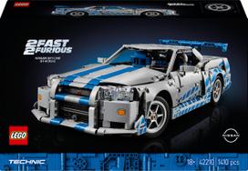 greiti ir isiute - LEGO Technic Nissan Skyline GT-R (R34) 42210 - 2 nuotrauka