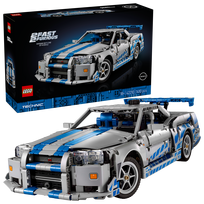greiti ir isiute - LEGO Technic Nissan Skyline GT-R (R34) 42210 - 3 nuotrauka