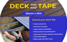 dvipuse juosta - Lipni juosta FASTSHIFTER, 50 mm x 20 m, terasų lagėms - 2 nuotrauka