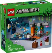 senukai minecraft lego - LEGO Minecraft Susirėmimas su prižiūrėtoju 21274 - 1 nuotrauka