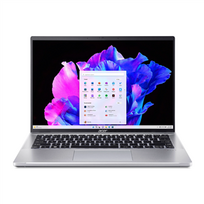 nesiojami kompiuteriai oled - Acer Swift Go 14 SFG14-71-7020, 14", 2.8K, Intel Core i7-1355U, 16 GB, 1 TB, Sidabrinis (Silver) - 1 nuotrauka