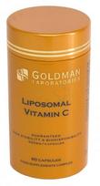GOLDMAN Liposominis vitaminas C 500 mg N60