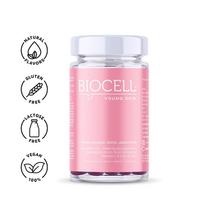 BIOCELL YOUNG SKIN, 60 guminukų