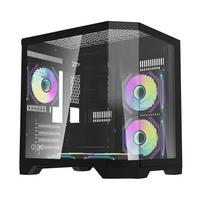 fan case - DarkFlash FT350 Black (Juodas) - 1 nuotrauka