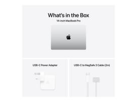 macbook pro 16 1tb - Apple MacBook Pro 14", M4 10-core CPU, 16 GB, 1 TB, Silver (Sidabrinis) - 5 nuotrauka