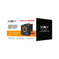 kemot ups prosinus - Kemot PROsinus 24V 230V 2600VA/1800W - 3 nuotrauka