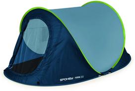 keturvietes palapines - Keturvietė palapinė Spokey Sapphire, mėlyna/žalia (Blue/Green) - 2 nuotrauka