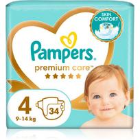 Pampers Premium Care, 4 dydis, 9-14 kg, 34 vnt.