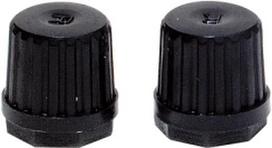 Weldtite Ventilio dangtelis Schrader Type Valve Caps BF08060, plastikas, juodas (Black), 2 vnt.