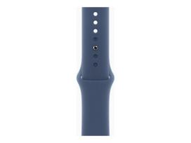 apple watch series 10 46mm - Apple Watch Series 10 GPS + Cellular 46mm Silver Aluminium Case with Denim Sport Band - M/L - 3 nuotrauka