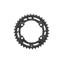 shimano - Shimano CUES FC-U6000-2 36T priekinė žvaigždė, juoda (Black) - 2 nuotrauka