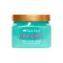 TREE HUT BLUE LAGOON SHEA SUGAR kūno šveitiklis, 510 g