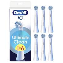 Dantų šepetėlio galvutė Oral-B iO Ultimate Clean, balta (White), 6 vnt.