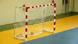 tinklinio tinklai - Marba Sport Domeks Grid for Handball 4 mm 3x2m White - 2 nuotrauka