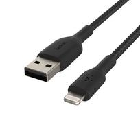 Belkin Boost Charge Braided Lightning to USB-A Cable 2m Black
