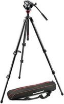 fluid tripod - Manfrotto 500 Fluid Video Head & 755CX3 CF Single Leg Tripod - 4 nuotrauka