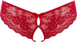 apatines kelnaites - Seksualūs apatiniai su nėriniais Mandy Mystery S, juodos - 5 nuotrauka