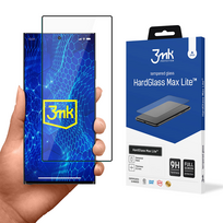 s24 ultra apsaugine plevele - LCD apsauginis stikliukas 3mk Hard Glass Max Lite Samsung S928 S24 Ultra juodas - 1 nuotrauka