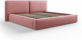 Lova dvigulė Micadoni Home Jodie, 200 x 200 cm, rožinė (Pink), su grotelėmis