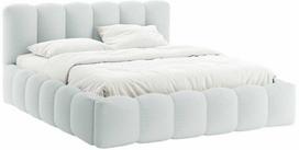 Lova Micadoni Lupine Structured, 200x200 cm, šviesiai pilka (Light Grey), su grotelėmis