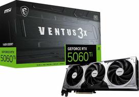 nvidia geforce vaizdo plokstes - MSI GeForce RTX 5060 Ti 16G VENTUS 3X OC - 2 nuotrauka