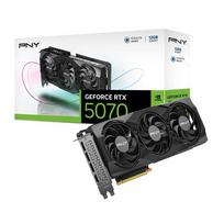 vaizdo plokstes ventiliatoriai - PNY GeForce RTX 5070 12GB GDDR7 Triple Fan OC - 2 nuotrauka