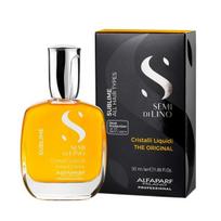 deimantinis - ALFAPARF Milano Semi Di Lino Sublime Cristalli Liquidi plaukų aliejus 50 ml - 1 nuotrauka
