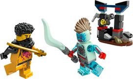 lego drakonas - LEGO Ninjago Arino mūšis su drakonu 30700 - 3 nuotrauka