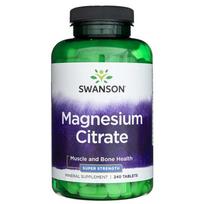 citrates - Swanson Magnio Citratas 240 tablečių - 1 nuotrauka