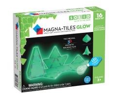 magnetiniai konstruktoriai - MAGNA-TILES Magnetinis šviečiantis konstruktorius Glow, 16 det. - 1 nuotrauka