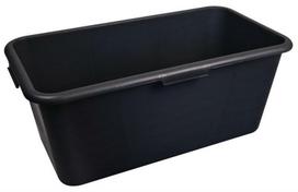 Plastikinė statybinė talpa, 90 l, juoda (Black)