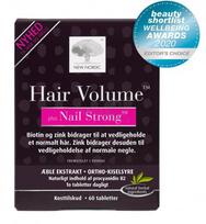 NEW NORDIC HAIR VOLUME PLUS NAIL STRONG, 60 tablečių