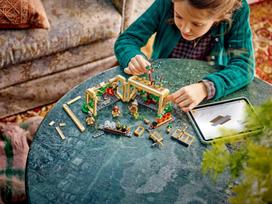 lego castle - LEGO Harry Potter Hogwarts Castle: Herbology Class 76445 - 10 nuotrauka