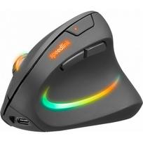 wireless vertical mouse - Speedlink Piavo Pro Juoda (Black) - 2 nuotrauka