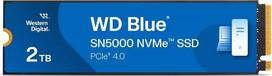 wd 2tb blue hdd - Western Digital Blue SN5000 2TB M.2 PCIe Gen4 NVMe - 1 nuotrauka
