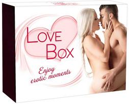 erotines prekes - Love Box International Erotinių prekių rinkinys 16 vnt. - 1 nuotrauka