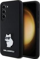 telefono deklas karl lagerfeld samsung s24 - Karl Lagerfeld "Silicone Choupette Metal Pin Case for Samsung Galaxy S24" Juodas (Black) - 2 nuotrauka