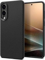 spigen s25 - Spigen "Liquid Air Case for Samsung Galaxy S25 Edge" Juodas (Black) - 3 nuotrauka