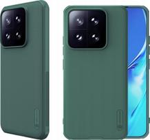 xiaomi 14t pro nillkin - Nillkin "Super Frosted PRO Case for Xiaomi 14T" Tamsiai Žalias (Deep Green) - 2 nuotrauka