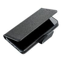 atverciami telefono deklai - FANCY Knygų Dėklas NOKIA 230 Juodas (Black) - 2 nuotrauka