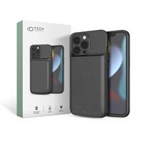 power bank deklas - Tech-Protect "PowerCase for Apple iPhone 13 / 13 Pro 4800mAh" Juodas (Black) - 1 nuotrauka