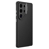 aramid deklas s25 - Nillkin "CarboProp Aramid Magnetic Case for Samsung Galaxy S25 Ultra" Juodas (Black) - 2 nuotrauka