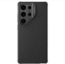 aramid deklas s25 - Nillkin "CarboProp Aramid Magnetic Case for Samsung Galaxy S25 Ultra" Juodas (Black) - 3 nuotrauka