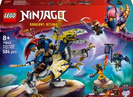 lego robotas - LEGO Ninjago Rogue's Mech Dragon Rider 71843 - 1 nuotrauka