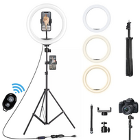 Goapa LED Ring Light su trikoju stovu 160cm
