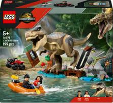 lego jurassic world - LEGO Jurassic World Pabėgimas rzeką przed tyranozaurem 76975 - 1 nuotrauka