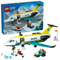 lego konstruktoris - LEGO City Big Vehicles Greitosios pagalbos lėktuvas 60465 - 2 nuotrauka
