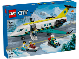 lego konstruktoris - LEGO City Big Vehicles Greitosios pagalbos lėktuvas 60465 - 4 nuotrauka